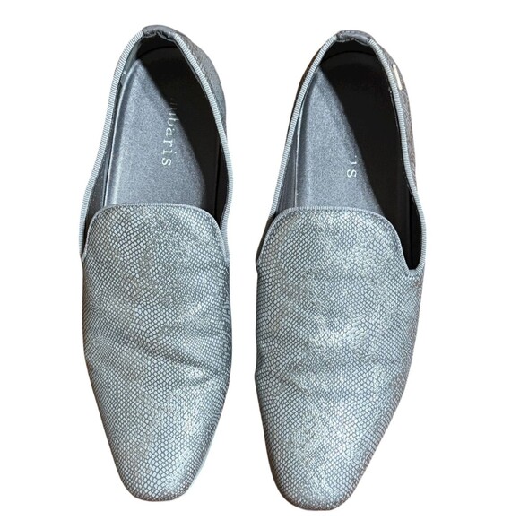 Uubaris Silver Faux Snake Loafers Slip On Dress Tuxedo Shoes Going Out Mens 13 main image 8